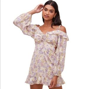 ASTR The Label Anastasia Cutout Mini Dress